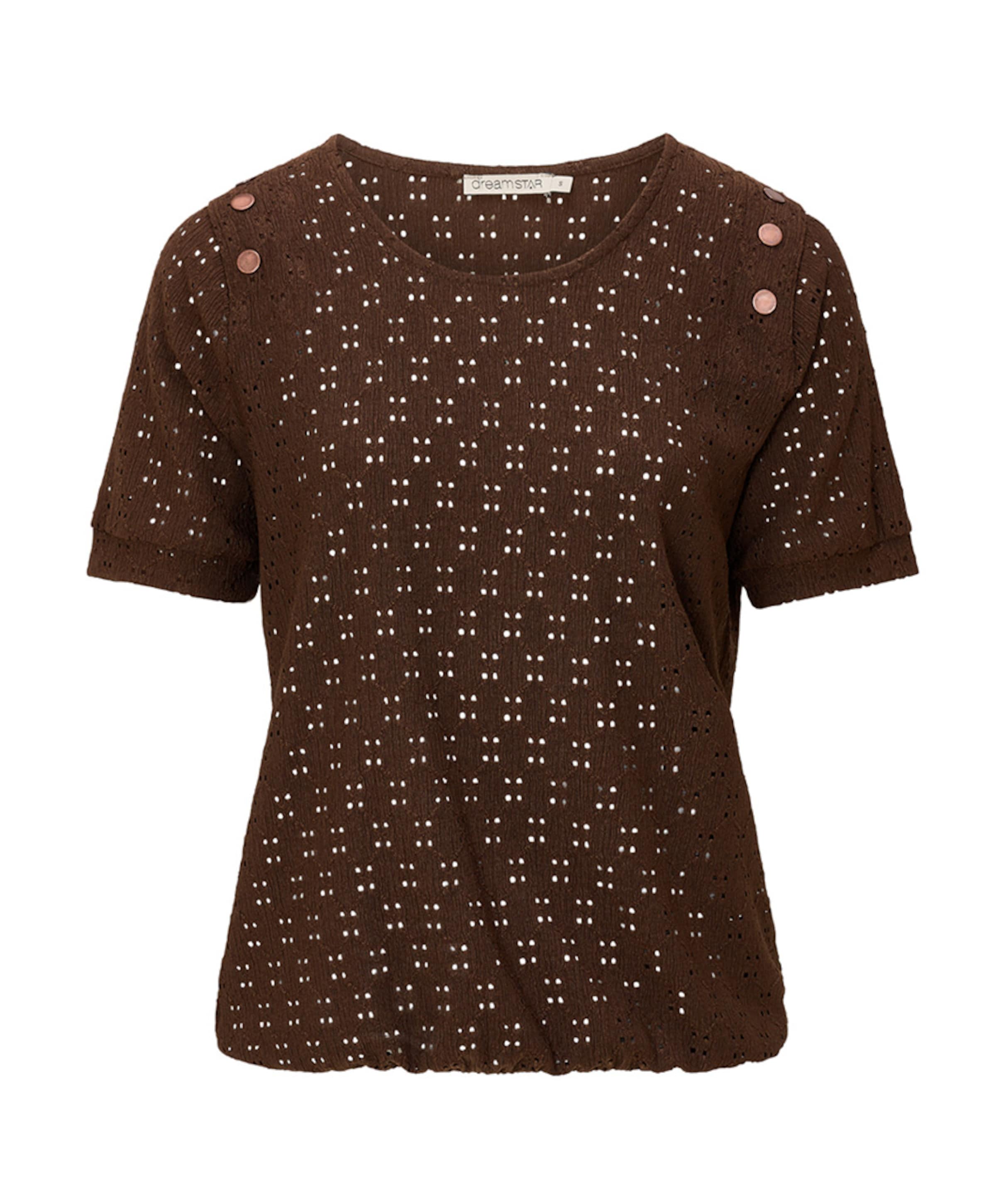 Dreamstar Dames T-shirt bruin