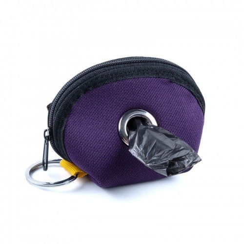 Dispensador de Sacos Higiênicos Kakou Bag, Violeta
