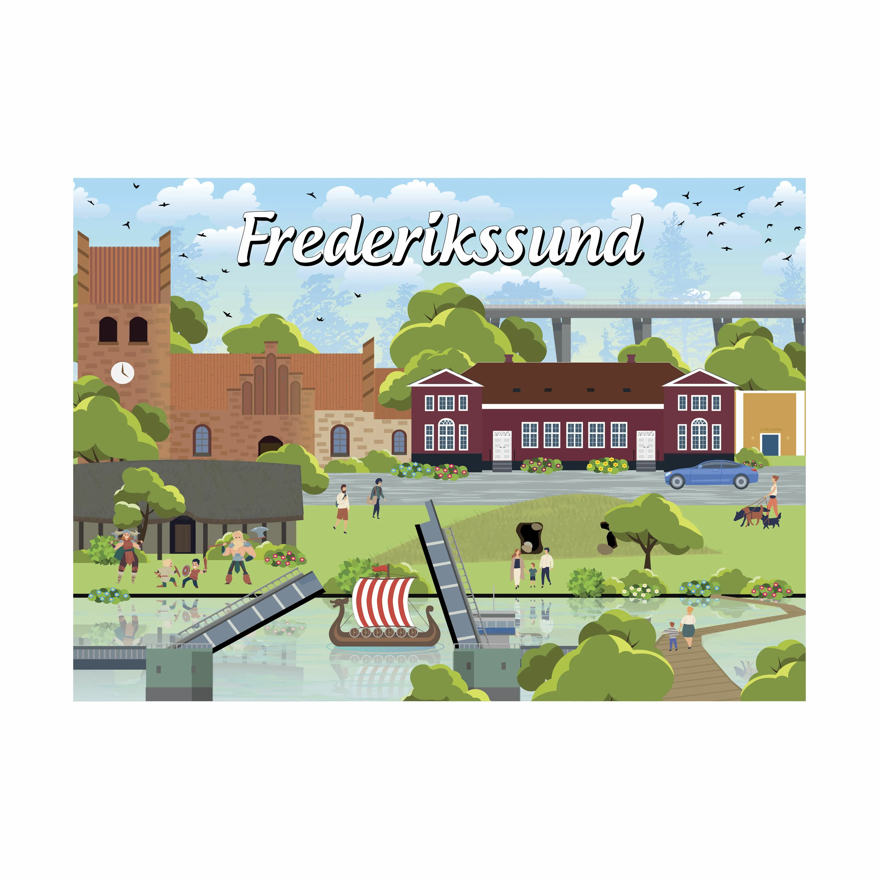 1Conzept By-koncept Puslespil - Frederikssund