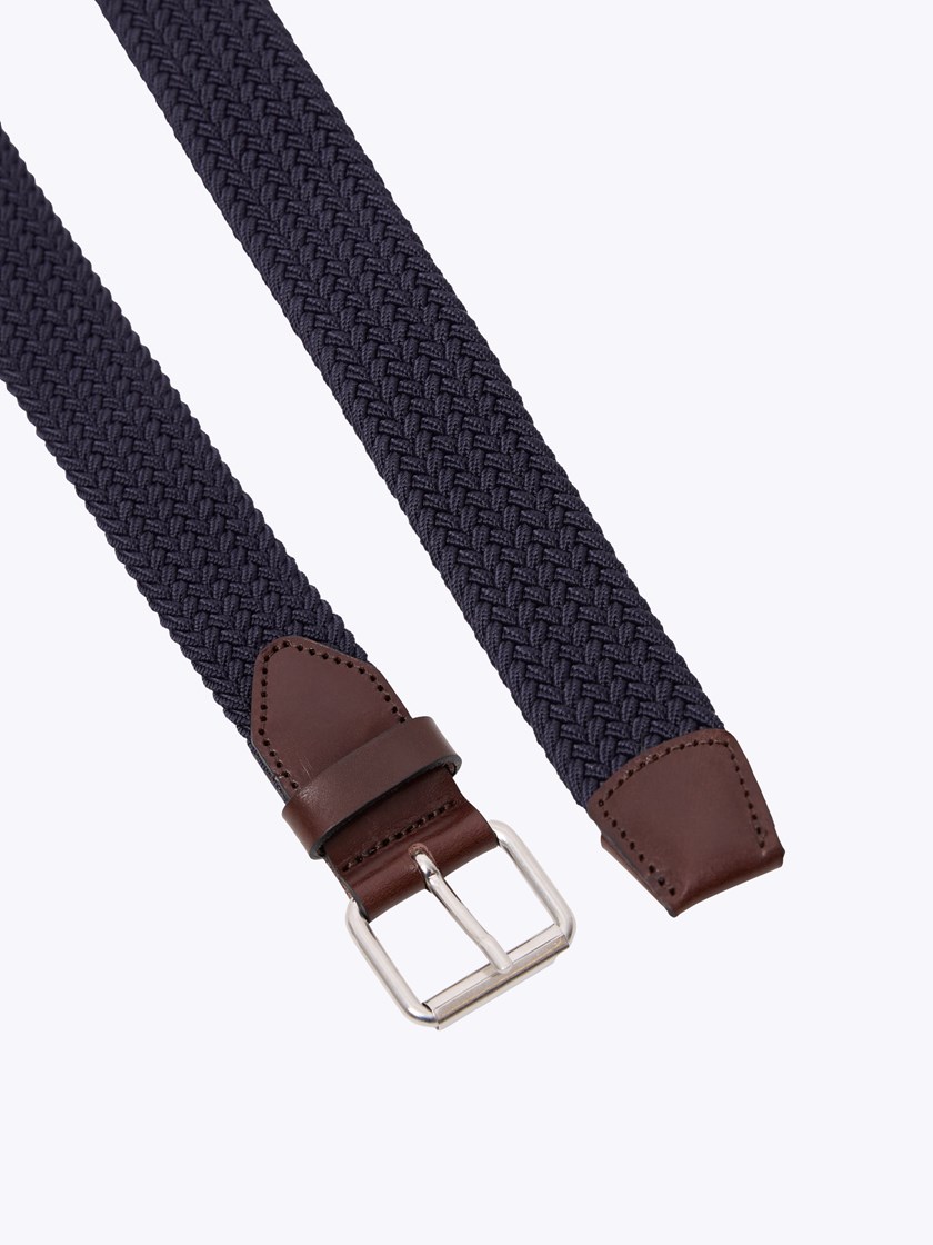 Rollo flettet belte Dark Navy