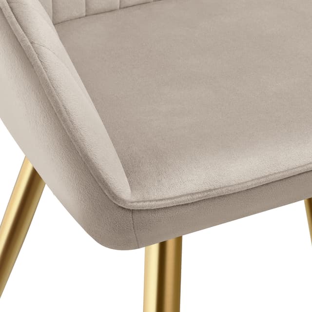 Stol Marilyn, velour, quiltet