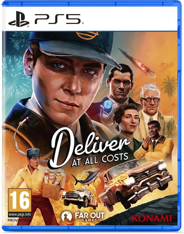 Konami - Deliver at All Costs - Actiegame - Retro - 1959 Setting