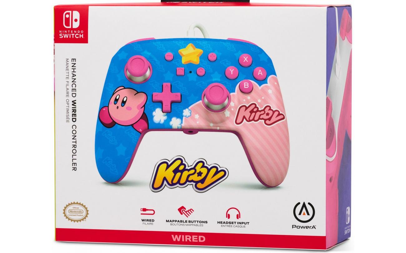 PowerA- Switch Wired Controller Kirby