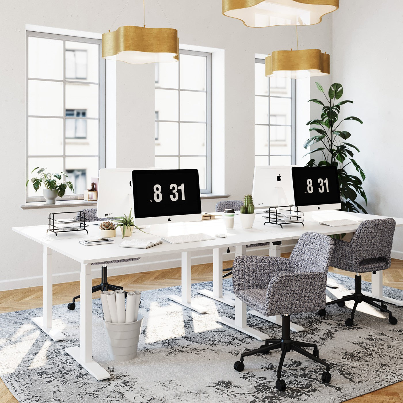Kare Design Smart bureau wit 120x60cm