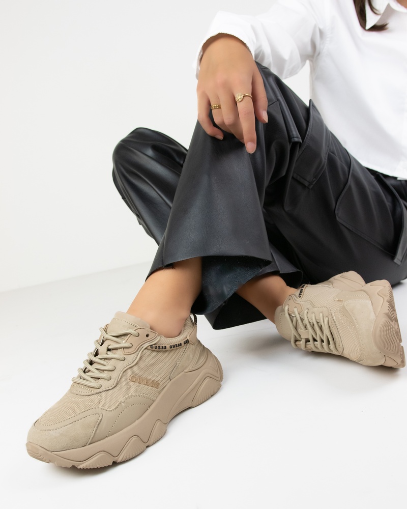 Guess Micola Dad Sneakers  - beige