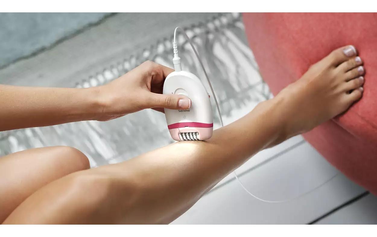 Epilierer Satinelle Essential BRE255/00Kompakter Epilierer mit Kabel