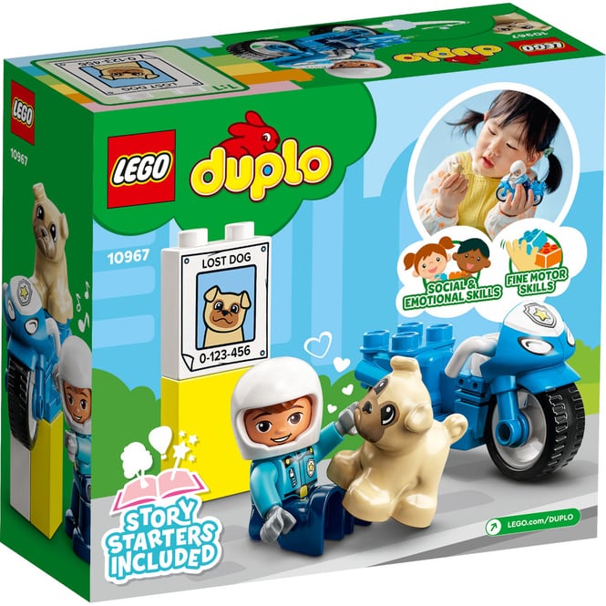 LEGO® DUPLO® Town 10967 - Polizeimotorrad