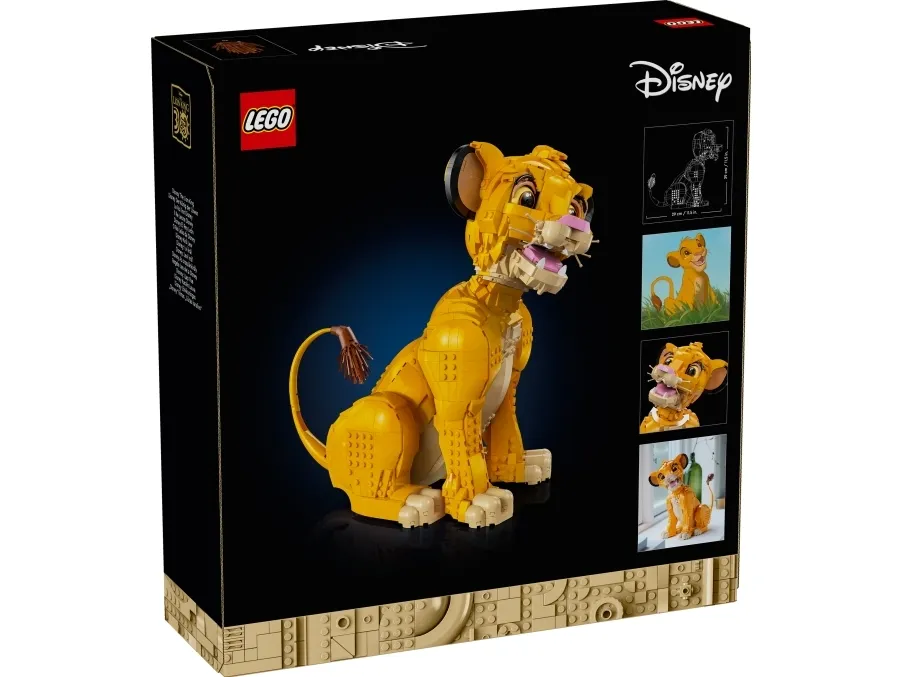 LEGO Disney Classic 43247 Ung Simba – Løvernes konge