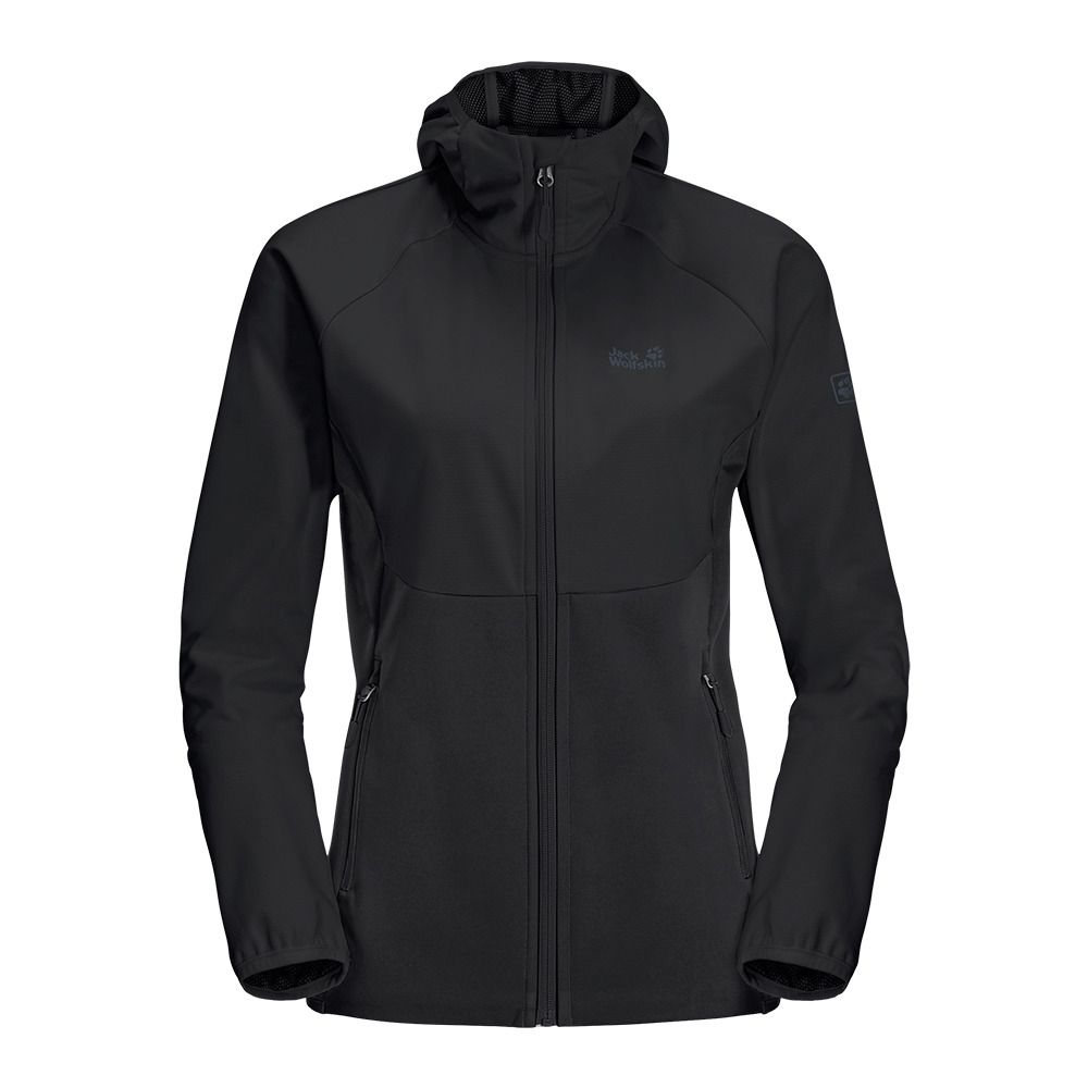 Jack Wolfskin GO HIKE SOFTSHELL - Veste Femme black