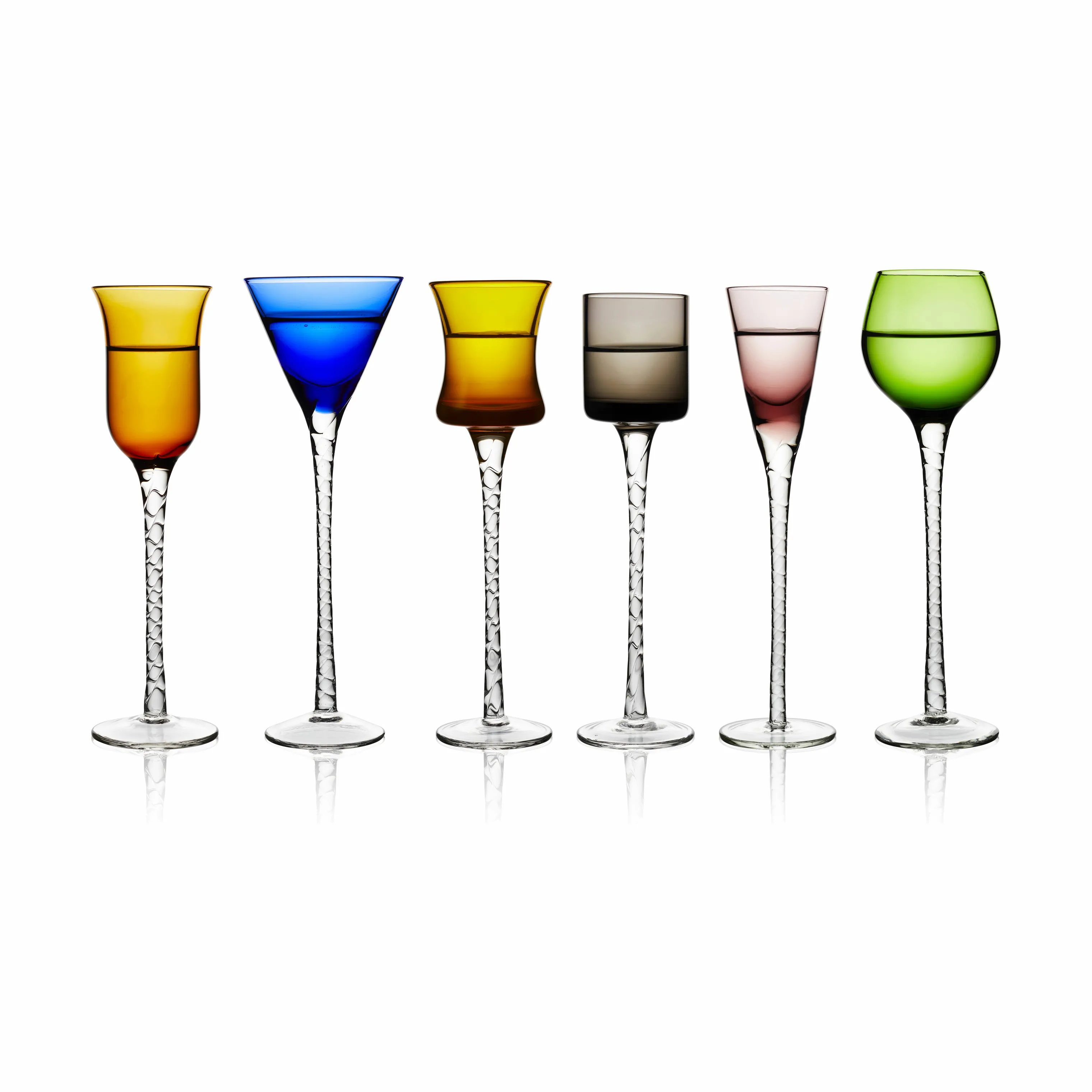 Lyngby Glas London Snapseglas - 6 stk.