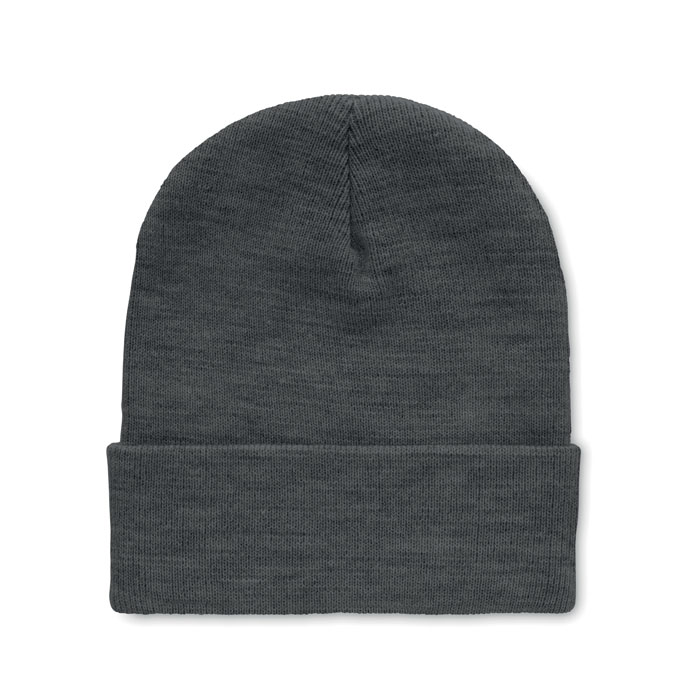 GiftRetail MO9965 - POLO RPET Bonnet en RPET avec revers