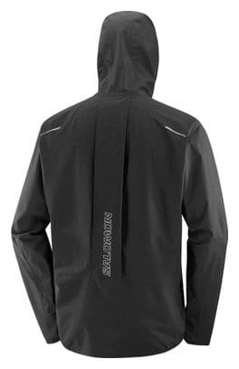Veste imperméable Salomon Bonatti Trail Noir Homme