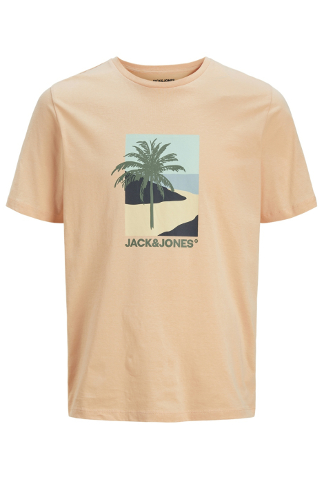 Jack & Jones oranje heren t-shirt