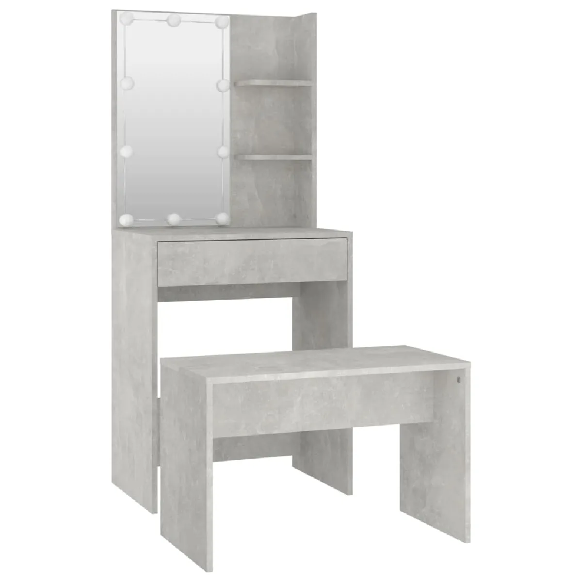 Coiffeuse Helloshop26 - Gris