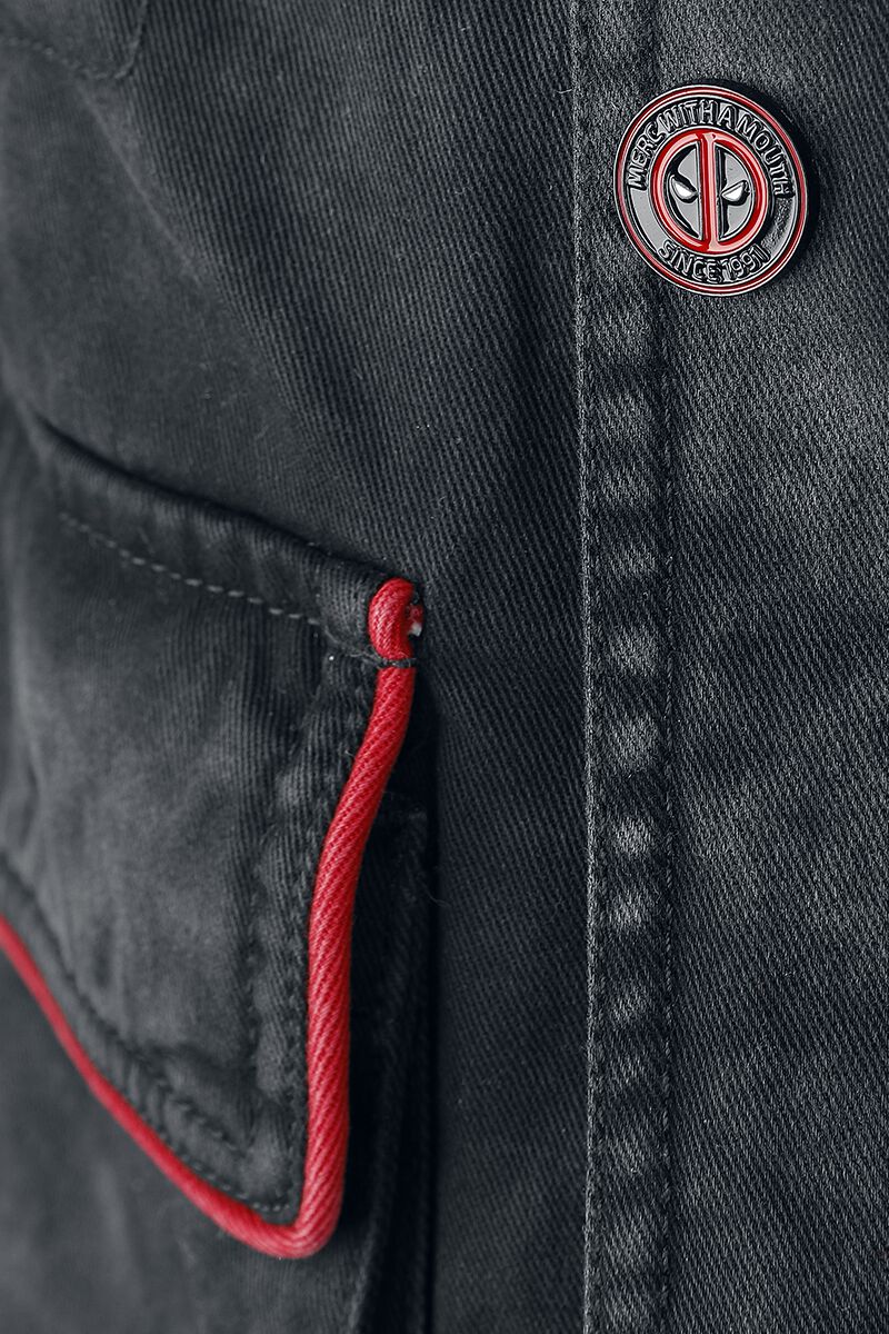 Logo Deadpool | Deadpool Veste d'hiver