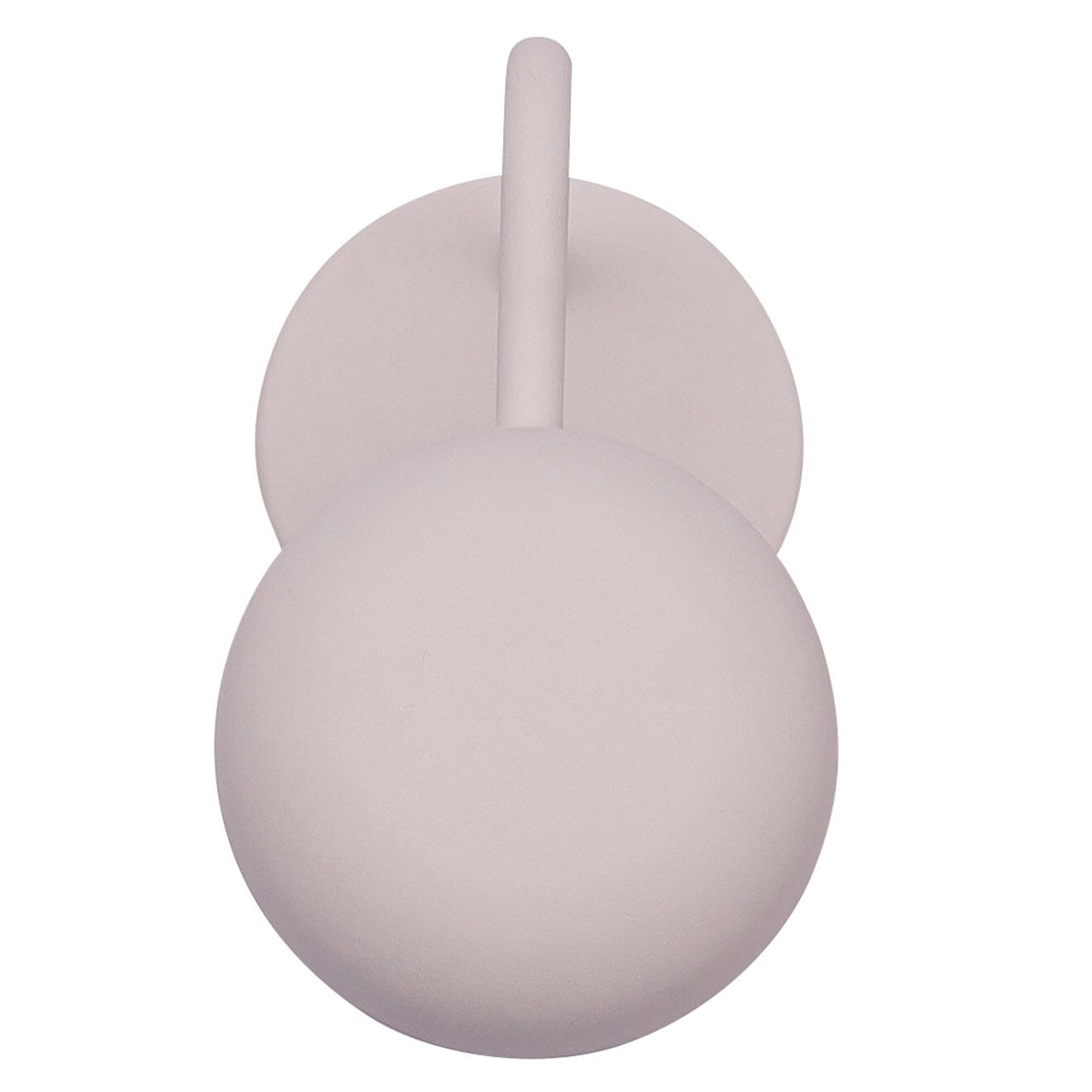 Kooduu Lampe de table rechargeable Fokus blanche - 20x10x25 cm