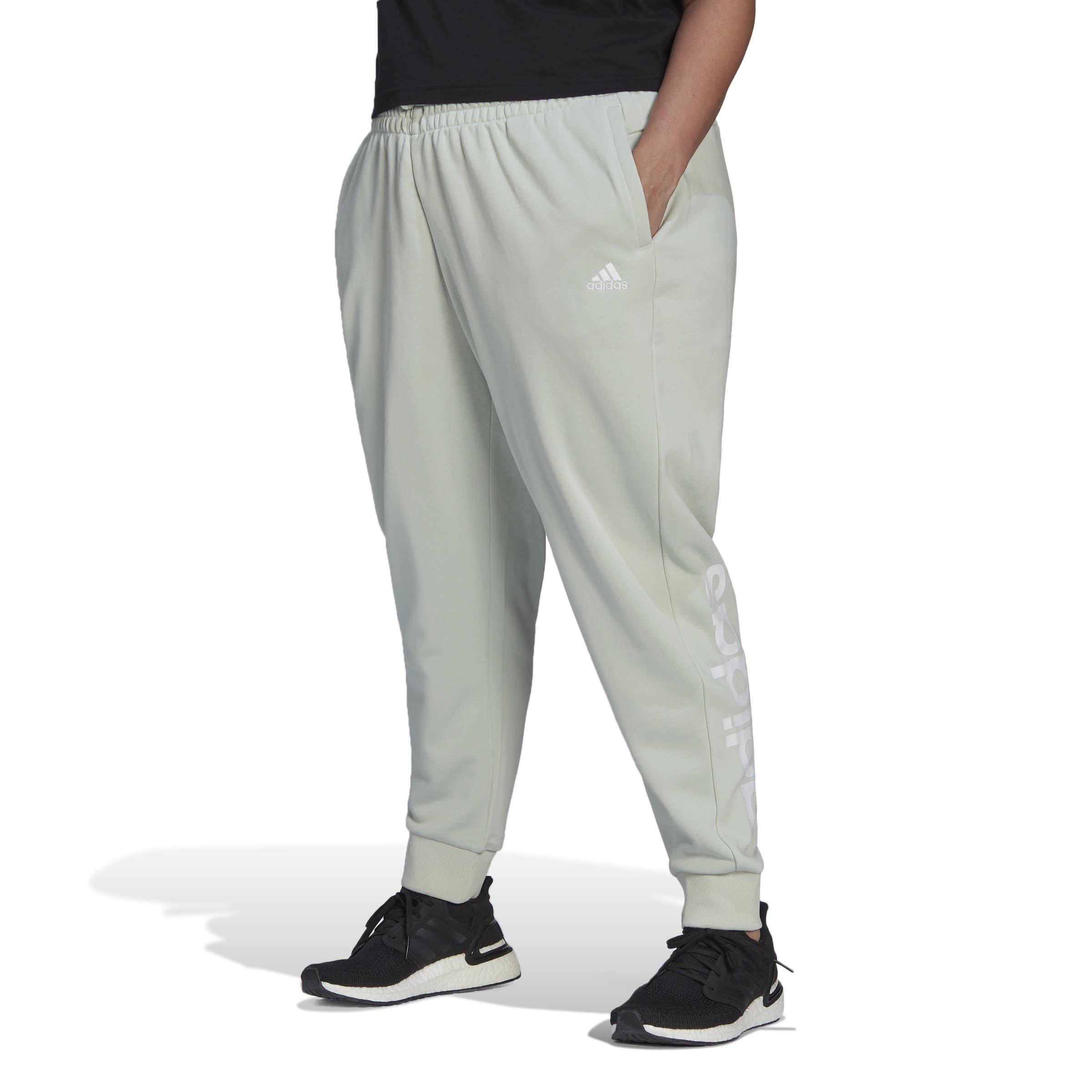 adidas Essentials French Terry Logo Joggers (Plus Size) Womens