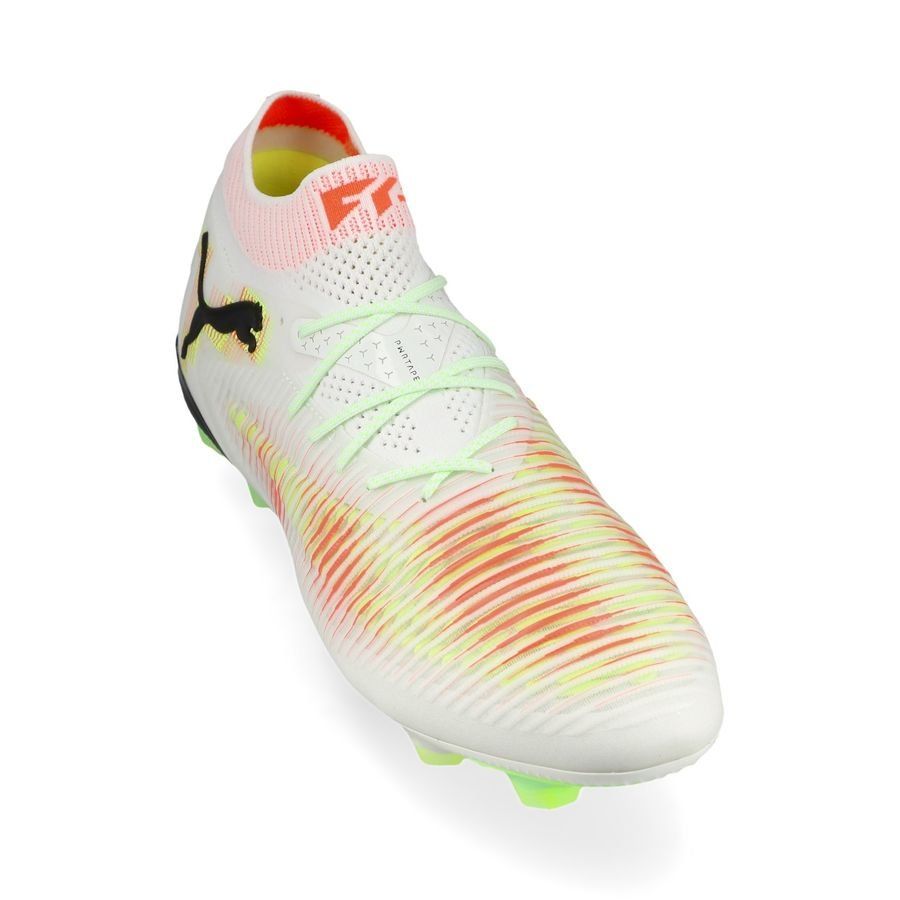 PUMA Future 8 Ultimate FG Launch Edition - Blanc/Noir/Jaune/Vert