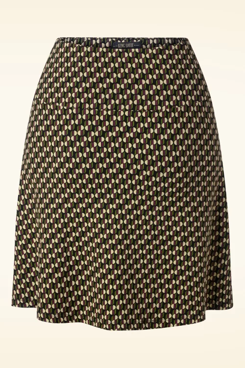 King Louie Border Lockett rok in zwart