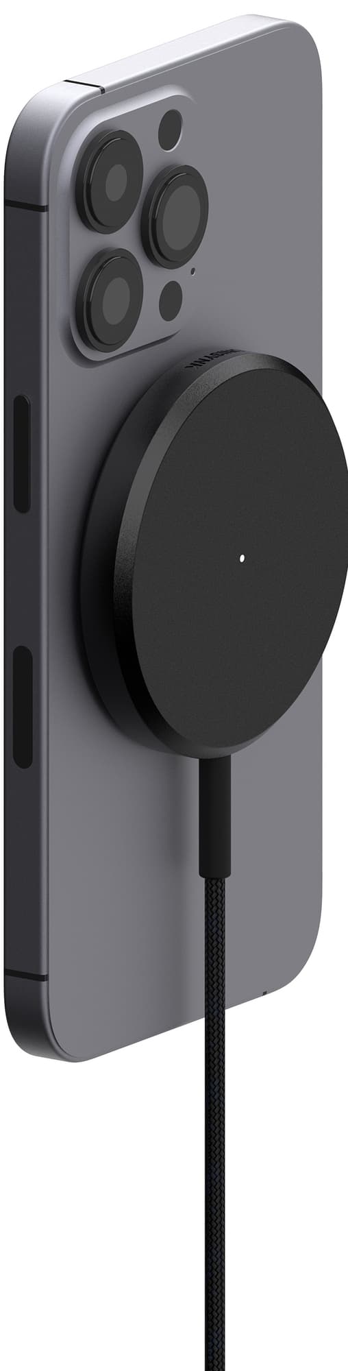 Unisynk Qi2 15W trådløs oplader (sort)
