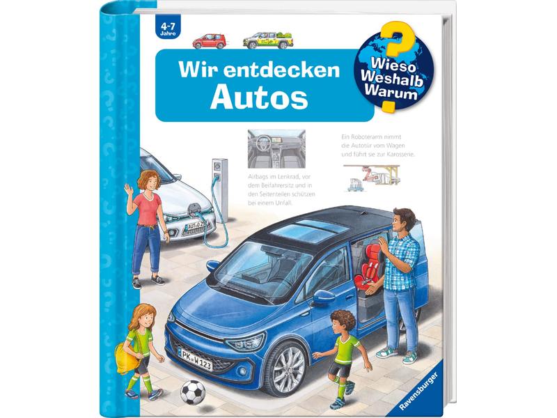 Ravensburger Kinder-Sachbuch WWW Wir entdecken Autos Einzigartige Klappen vermitteln spielerisch Wissen