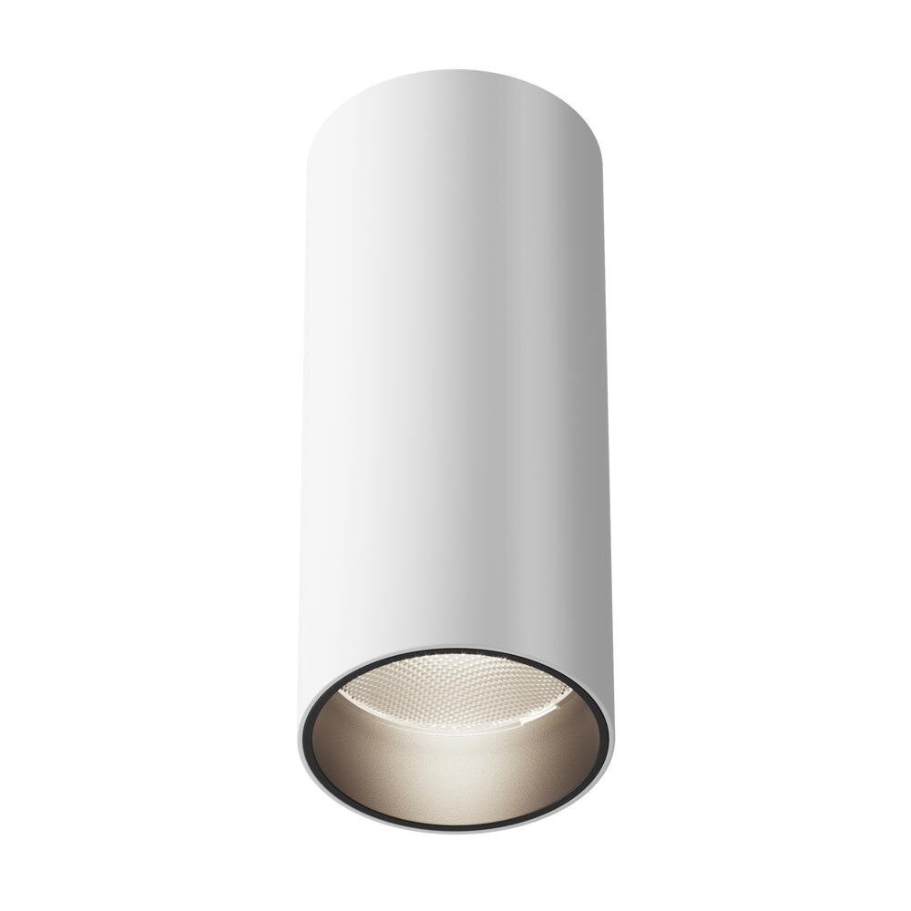 Focus LED plafondopbouwlamp in wit, 12W, 900lm, 4000K
