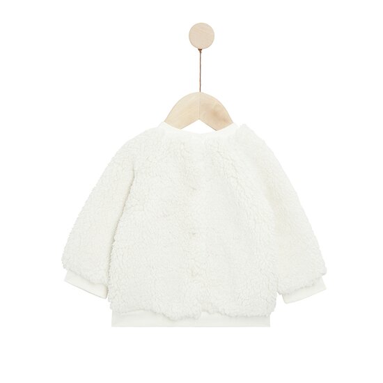 Golden Winter Sweat en fourrure   Ecru Peluche        12 mois   de               P'tit bisou