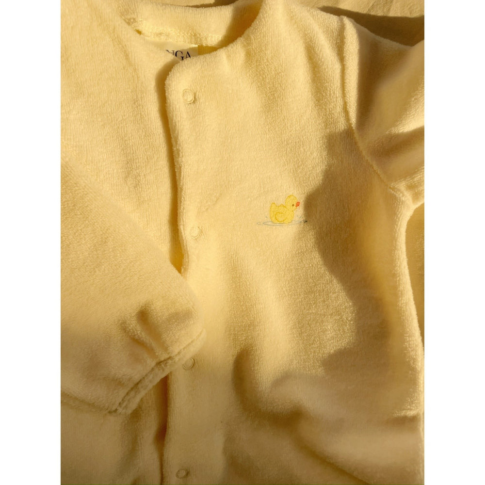 Køb Konges Sløjd Fanga Fontana Antique White Elu Onesie GOTS