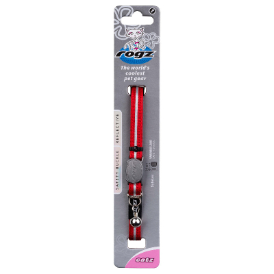 Rogz Alleycat Katzenhalsband rot