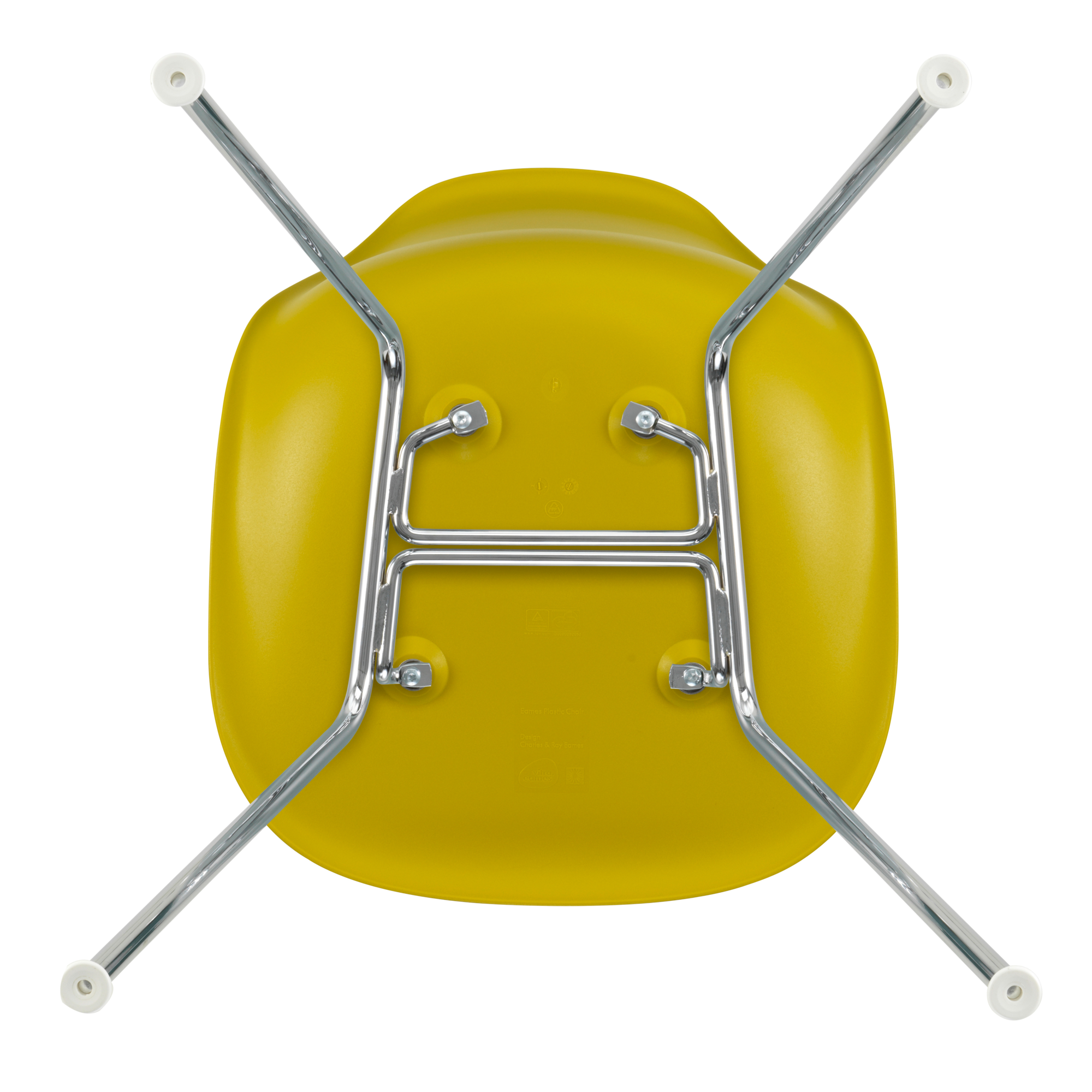 Eetkamerstoel DSX RE chroom Mustard