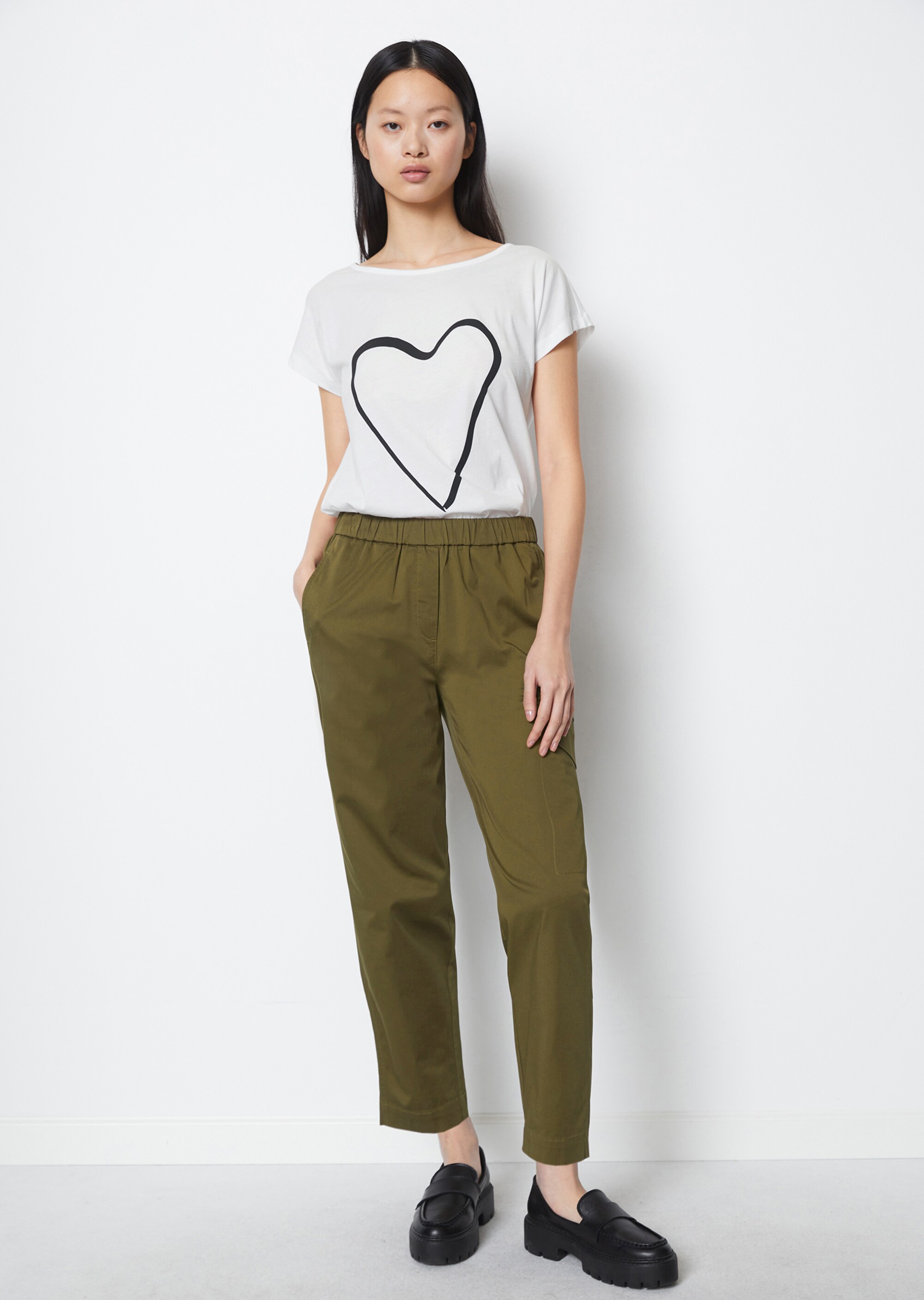 T-Shirt regularaus softem Single Jersey