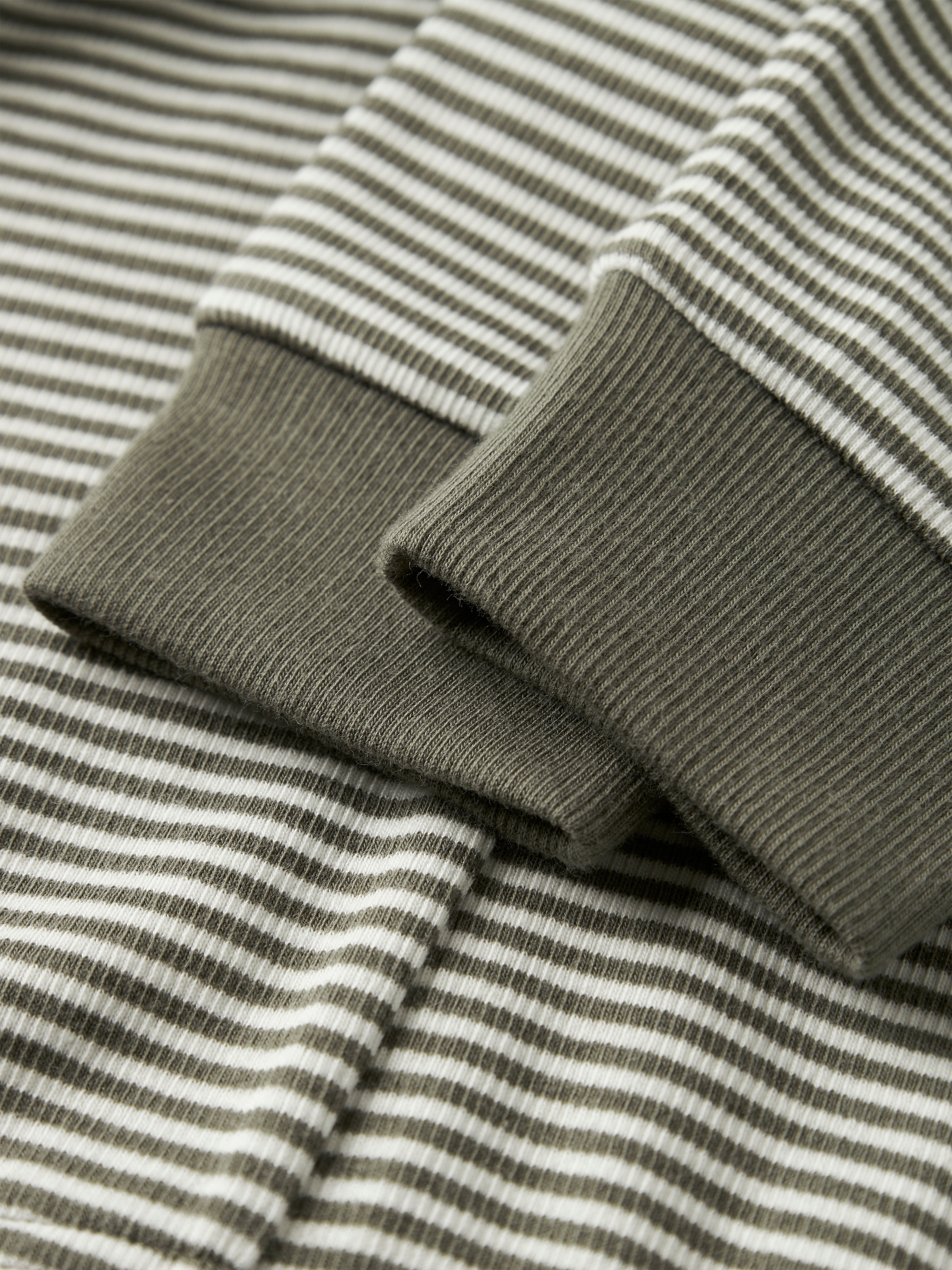 Name It Schlafanzug »NMNNIGHTSET STRIPE RIB NOOS« Set, 2 Stk. tlg.,