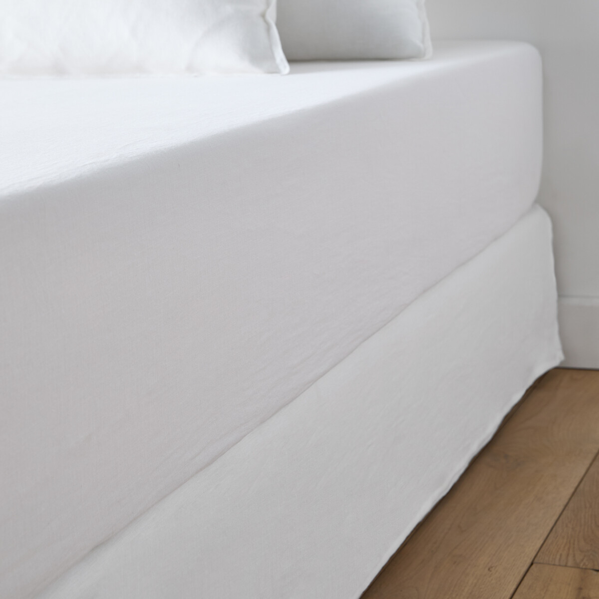 LA REDOUTE INTERIEURS<br>Borda da cama em linho lavado, Abella