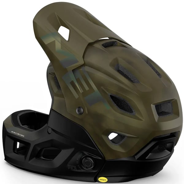 Casque VTT MET PARACHUTE MCR KIWI IRIDESCENT MATT