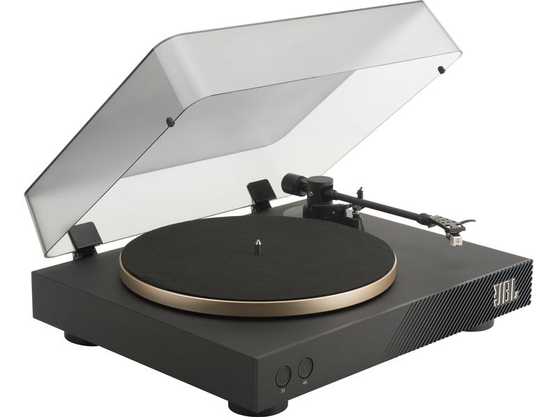 JBL Plattenspieler mit Bluetooth Spinner BT Gold/Schwarz Bluetooth-Plattenspieler