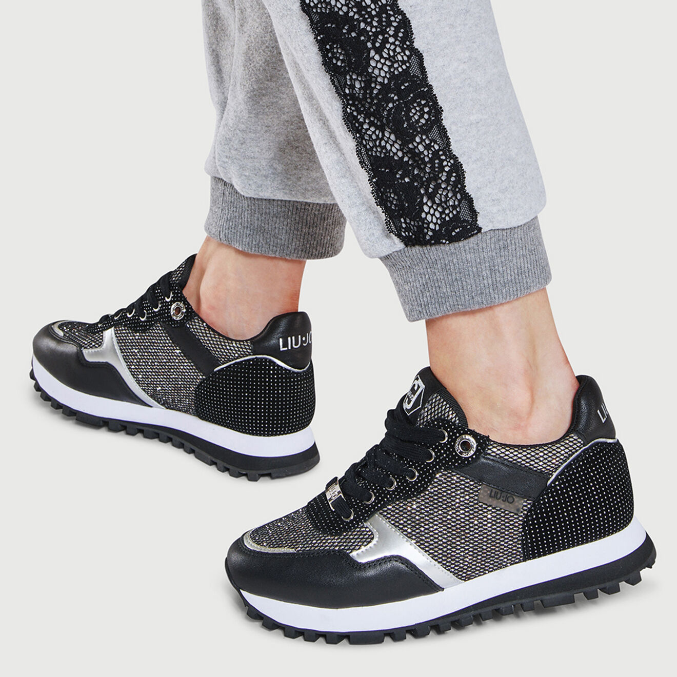 Liu-Jo Sneakers Wonder noir/blanc