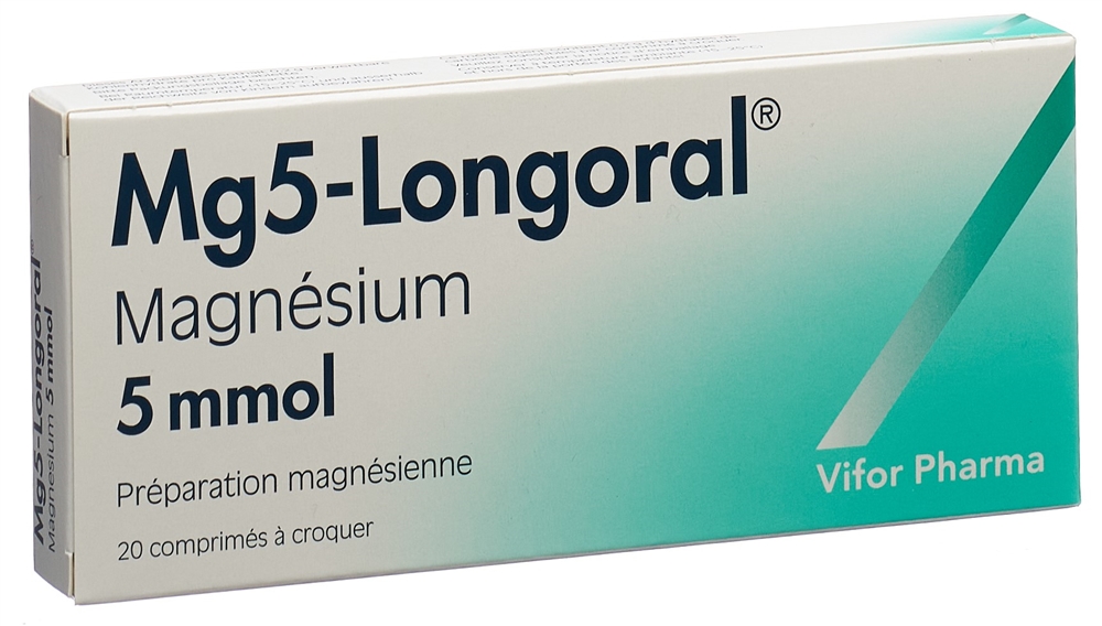 MG5-LONGORAL Kautabl 5 mmol Blist 20 Stk