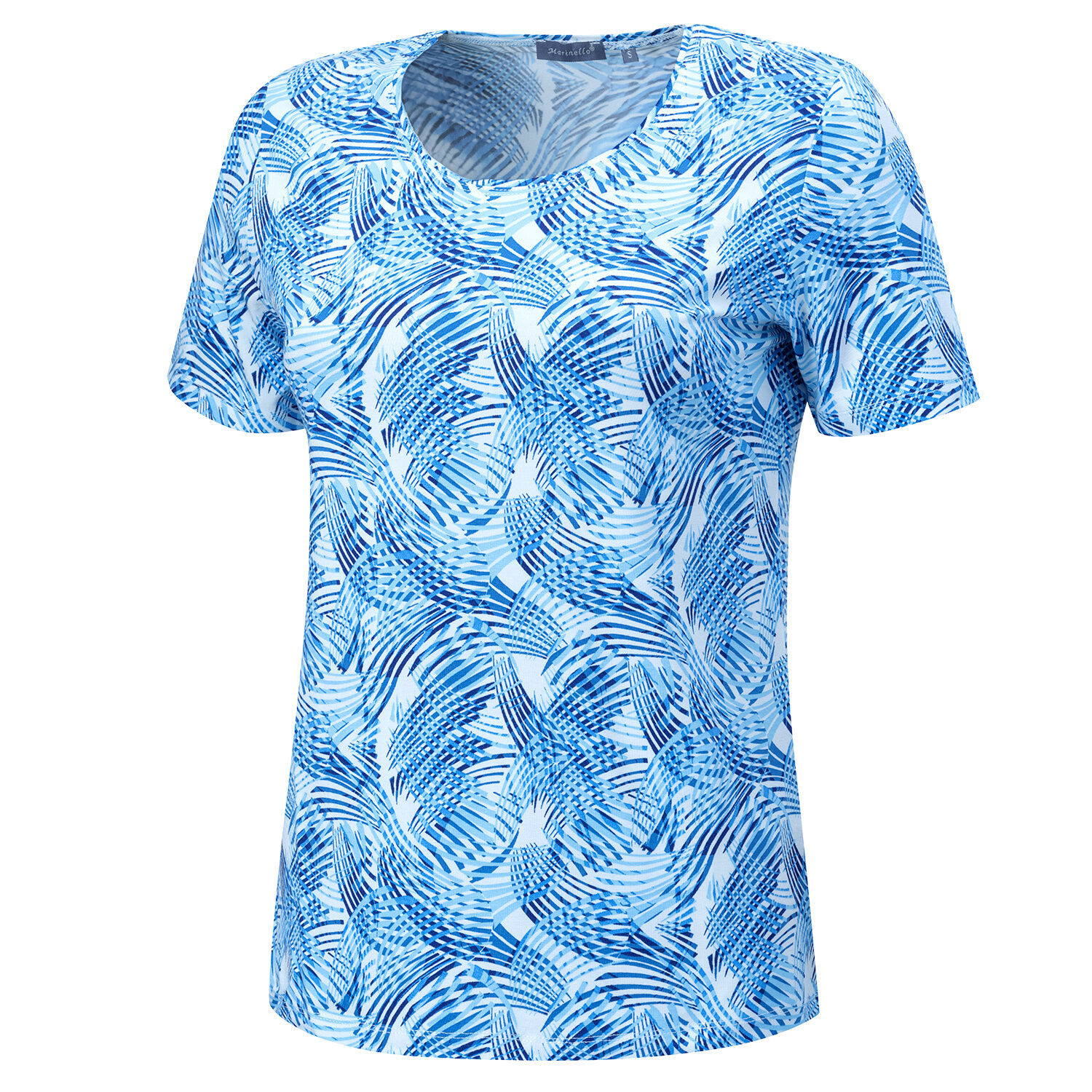 Damen Shirt mit Blätterprint