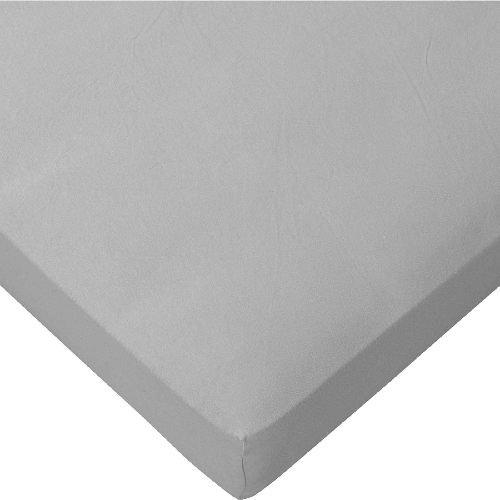 Living Edition Jersey-Fixleintuch 140 160x200, silber