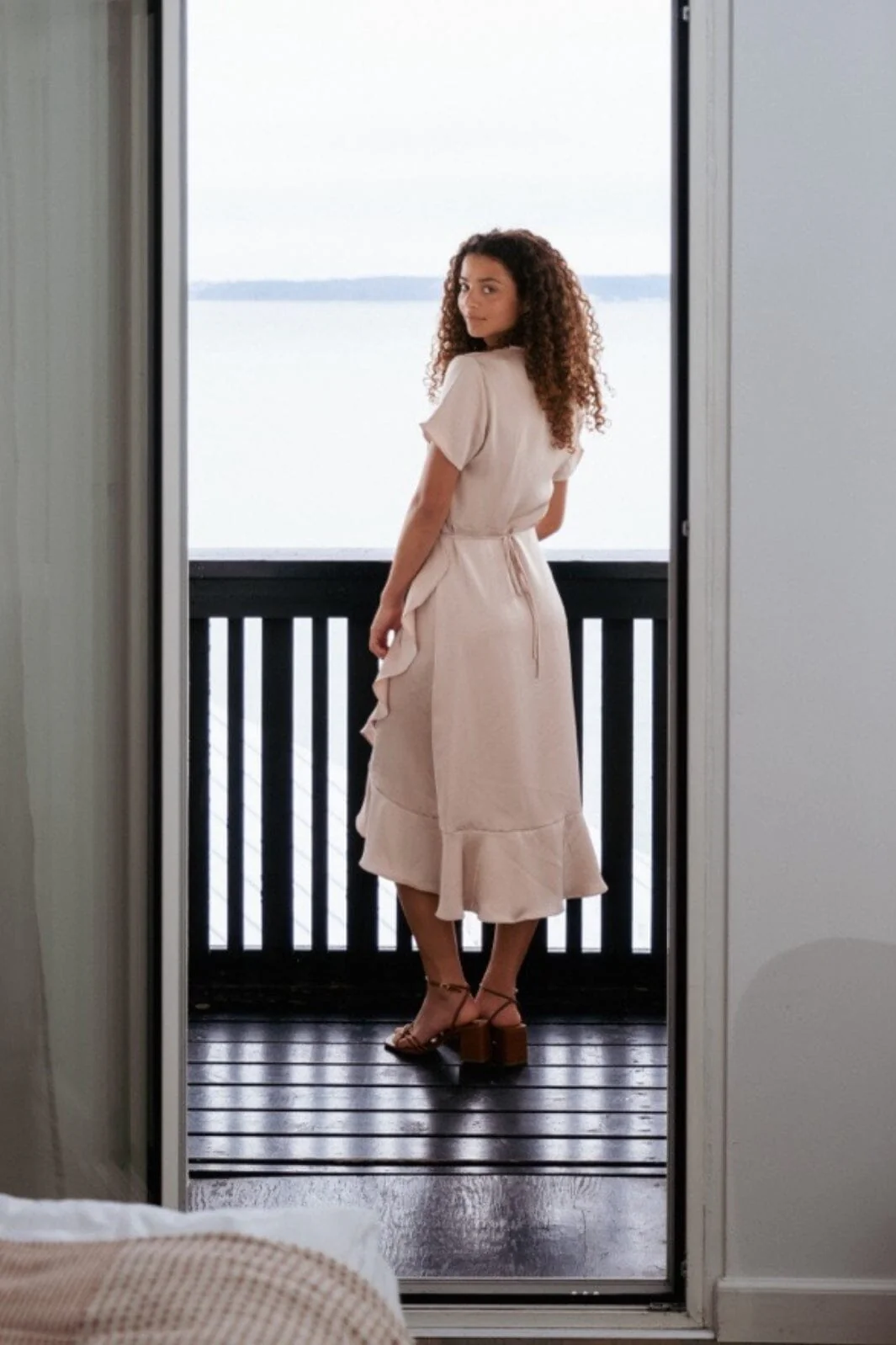 Neo Noir Magga Heavy Sateen Dress