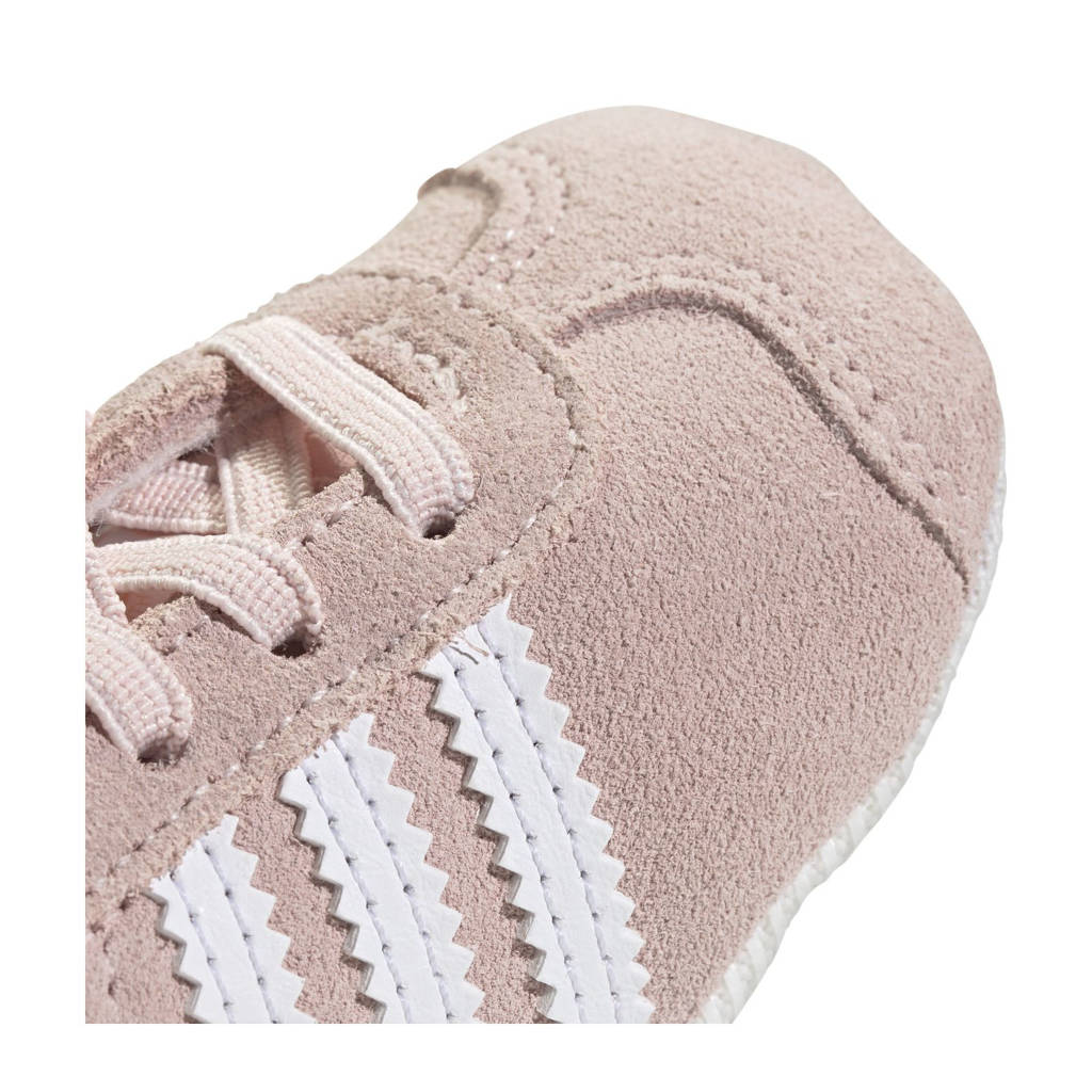 adidas Gazelle Cribbabysneakers roze/wit