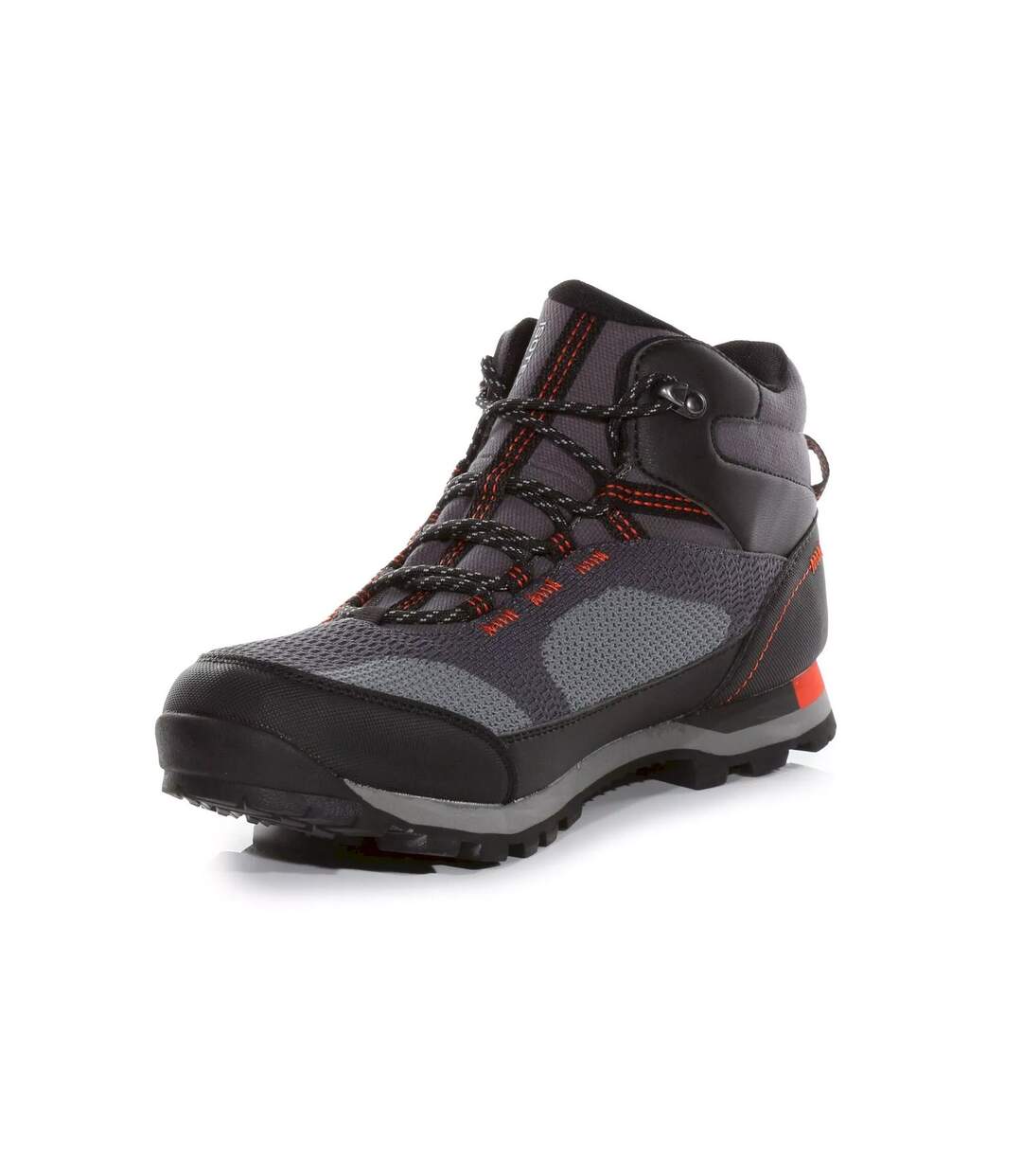 Regatta - Bottines de marche BLACKTHORN EVO - Homme (Gris foncé / Rouge orangé) - UTRG8429