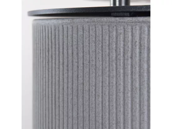 Brasero de jardin cheminée au bioéthanol pour intérieur et extérieur MODIGLIANI Ghisa Gris d.36 x h56