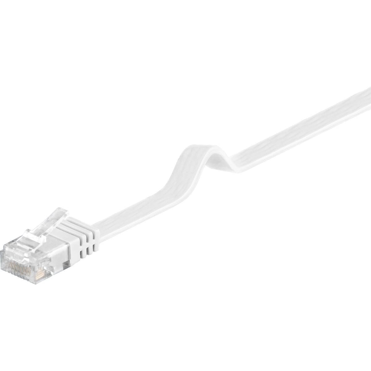 Goobay CAT 6 flat patch-kabel, U/UTP,