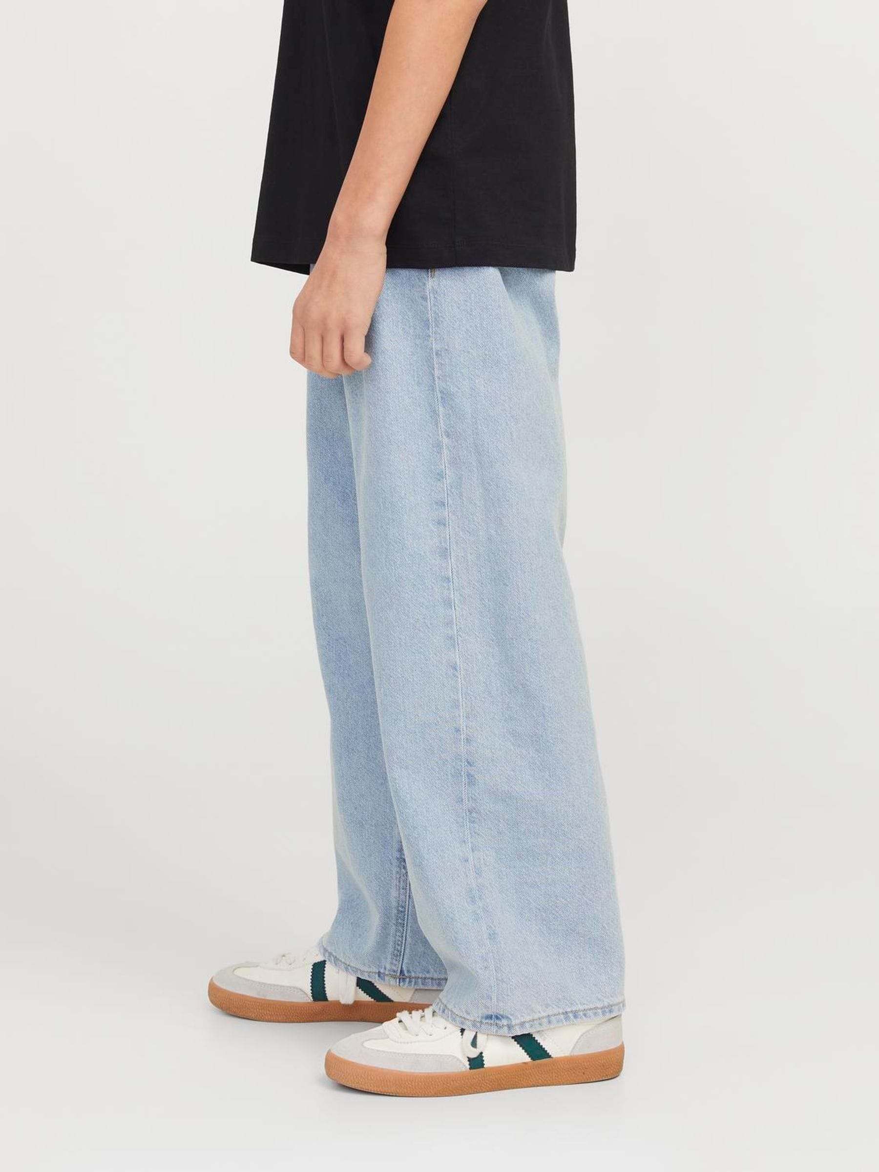 Blauw - JACK & JONES Junior Baggy Fit Alex Jeans