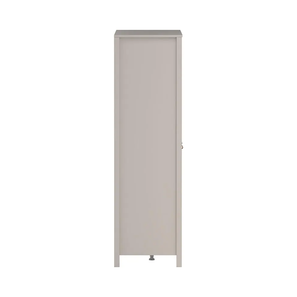 Hioshop Madrid kledingkast 3 deuren 150x200cm cashmere