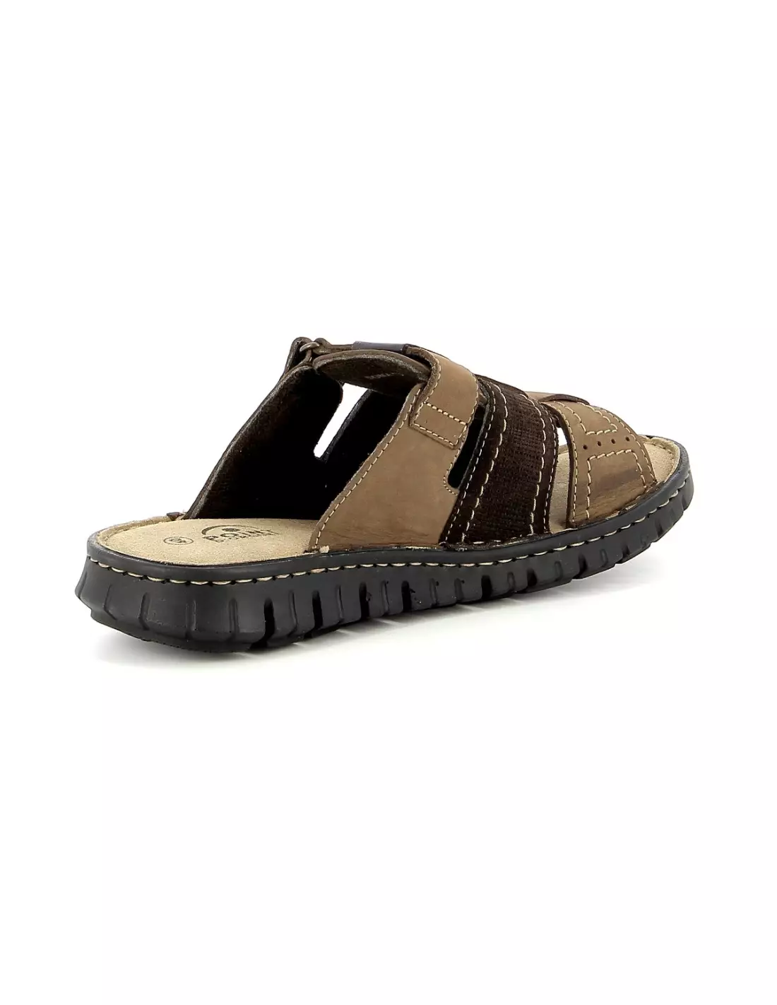 LEEWARD DOMA - Sandales, mules & nu-pieds Darkbrown