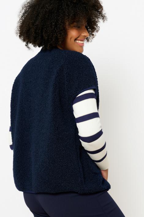 LolaLiza blauwe dames gilet