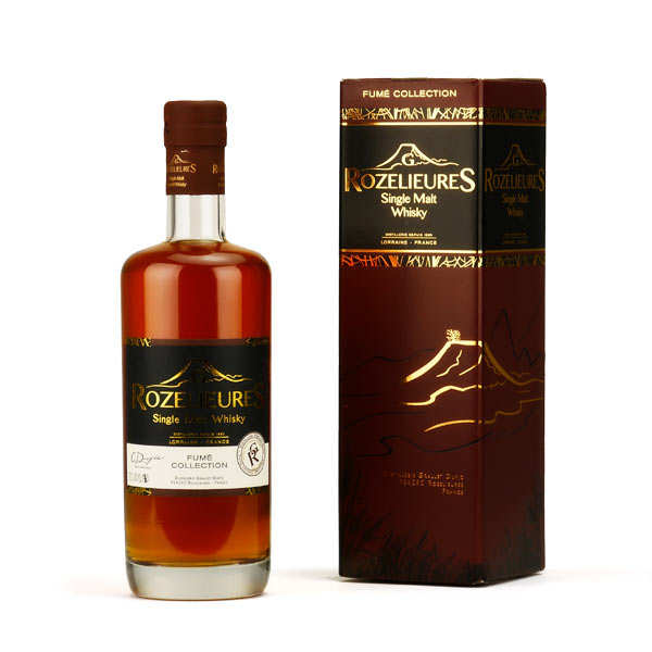 Whisky Rozelieures single malt de Lorraine - Collection Fumé 46%