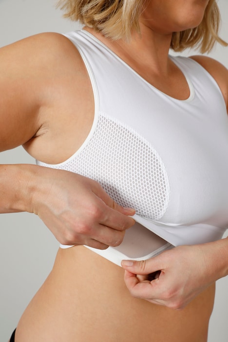 Crop-Top, Rundhals